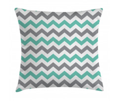 Geometric Wavy Zigzag Pillow Cover