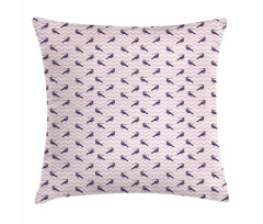 Toucan Birds on Chevrons Pillow Cover