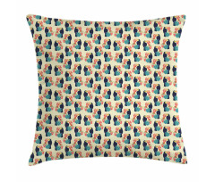 Toucan and Exotic Botany Pillow Cover