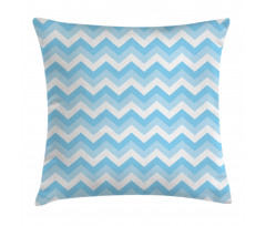 Sealife Aqua Zig Zag Pillow Cover