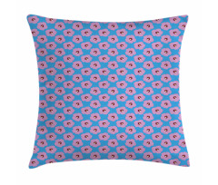 Feminine Exotic Hibiscus Pillow Cover