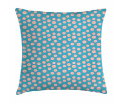 Delicate Flower Petal Pillow Cover