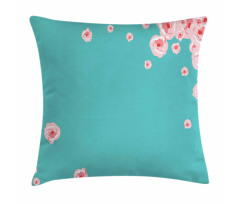 Romantic Petals Pillow Cover