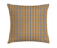 Modern Geometric Art Grid Pillow Cover