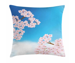 Cherry Blossom Sky Pillow Cover