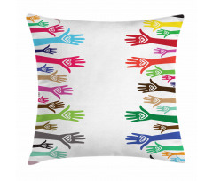 Charity United Hands Pillow Cover