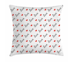 Love Valentines Day Pillow Cover