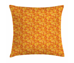 Cartoon Fallen Leaves Pillow Cover