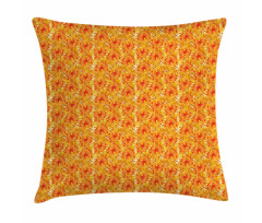 Tropic Hibiscus and Monstera Pillow Cover