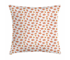 Various Leaf Pattern Pillow Cover