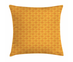 Ink Drawn Citrus Fruit Art Pillow Cover