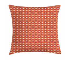 Maple Leaf on Low Poly Pillow Cover