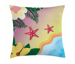 Lovey Tropic Nautical Pillow Cover