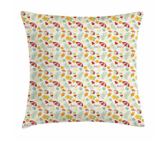 Hot Season Fun Pattern Pillow Cover