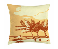 Summer Coast Pillow Cover