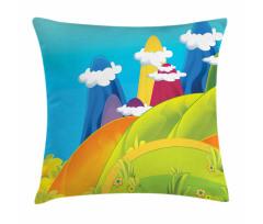 Dreamy Mountains Pillow Cover