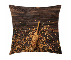 Scoop and Raw Wheat Pillow Cover