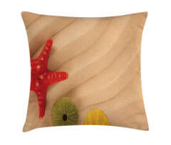 Exotic Caribbean Beach Pillow Cover