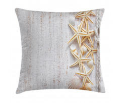 Seashells and Starfish Pillow Cover