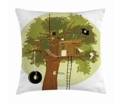 Childhood Dream Home Pillow Cover