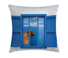 Mountain Ocean Sea Pillow Cover