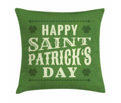 Happy Saint Patrick's Art Pillow Cover