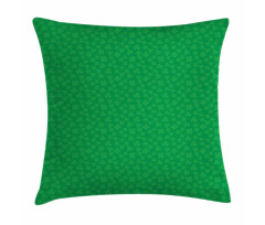 Irish Shamrock Leaves Pillow Cover