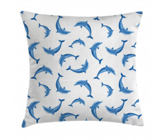 Wildlife Under the Sea Pillow Cover