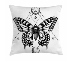 Mystical Butterfly Pillow Cover