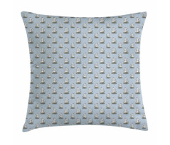 Adventurous Sailboat Art Pillow Cover