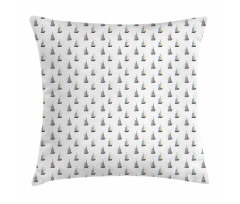 Sailboat Rhino Pillow Cover