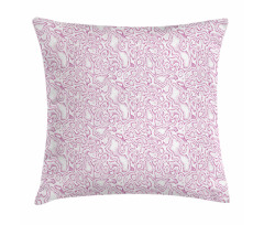 Wild Animal Girly Pillow Cover