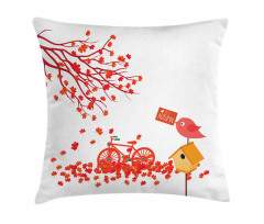 Tree Leaves Foliage Pillow Cover