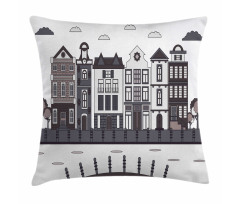 City Scenery Pillow Cover