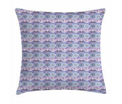 Circles Spots and Triangles Pillow Cover