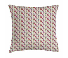 Floral Feathered Dreamcatcher Pillow Cover