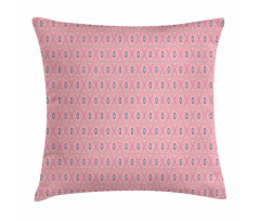 Floral Sun Like Motif Pattern Pillow Cover