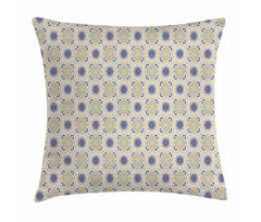 Small Detailed Medallion Motif Pillow Cover