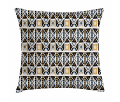Geometric Motifs Pillow Cover