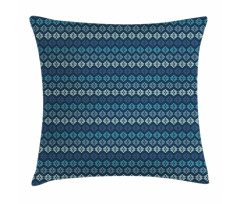 Horizontal Zigzag Formations Pillow Cover