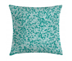 Modern Triangles Pillow Cover