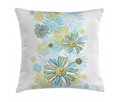 Chamomiles Wild Flower Pillow Cover