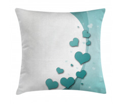 Hearts Valentines Pillow Cover