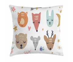 Scandinavian Animals Pillow Cover