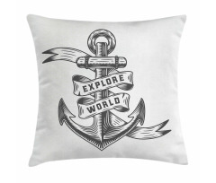 Adventurous Anchor Pillow Cover