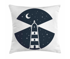 Lighthouse Night Pillow Cover