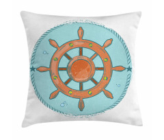 Wheel Cartoon Pillow Cover