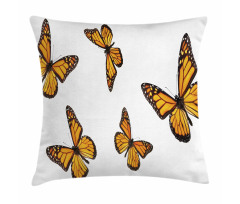 Gracious Winged Insect Pillow Cover