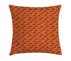 Flying Bats Repetition Pillow Cover