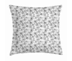 Graphic Branches Pillow Cover